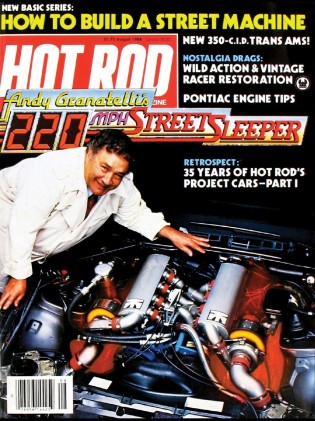HOT ROD 1984 AUG - 220mph Z28, BUICK GN, MSE T/A